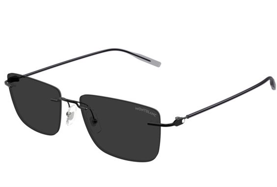 Gafas de sol Montblanc Hombre MB0429S001-BLACK-BLACK-GREY56 - MB0429S001-BLACK-BLACK-GREY56
